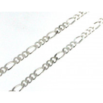  Figaro-bracelets sterling silver for women and...