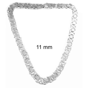 Königskette flach 925 Silber Maße wählbar Halskette Herren Männer Silberkette Damen Frauen Schmuck