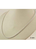 Ball Chain Necklace Sterling Silver