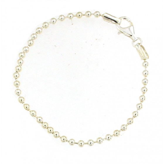 Ball Chain Bracelet Sterling Silver