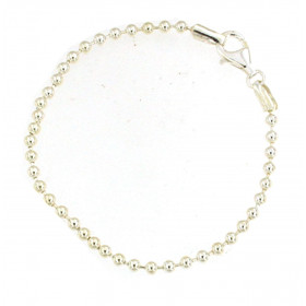Ball Chain Bracelet Sterling Silver