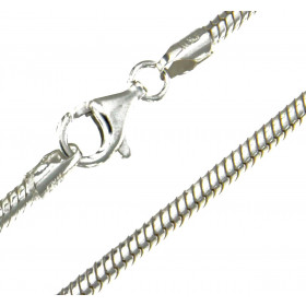Necklace snake chain sterling silver 1,4mm 42cm