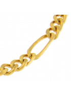 Bracelet Figaro Chain Gold Doublé 4 mm 23 cm