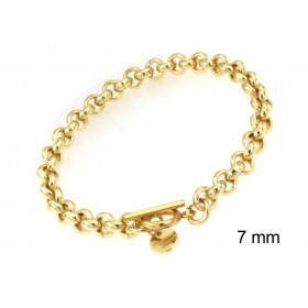 Belcher Bracelet gold plated