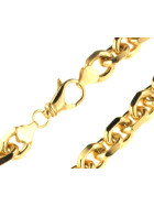 Necklace Anchor Chain Sterling Silver Gold Plated