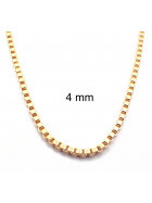 Venezianerkette vergoldet 2,6 mm 42 cm