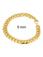 Bracciale Grumetta oro doublé 7 mm 20 cm