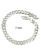 Bracciale catena Grumetta 925 argento 5,5 mm 16 cm