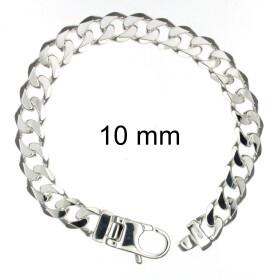 Bracelet Curb Chain Sterling Silver 5,5 mm 21 cm