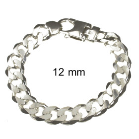 Bracelet Curb Chain Sterling Silver 5,5 mm 21 cm