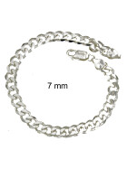 Bracelet Curb Chain Sterling Silver 5,5 mm 21 cm