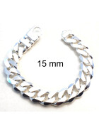 Bracelet Curb Chain Sterling Silver 5,5 mm 21 cm
