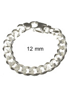 Bracelet Curb Chain Sterling Silver 15 mm 21 cm