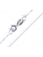Curb Chain Necklace Sterlingsilver 3 mm 40 cm Jwellery Men Women Pendant