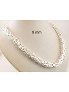 Necklace Byzantine Chain Solid Sterling Silver