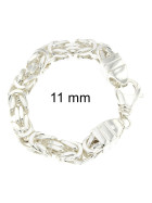 Bracelet chaine Byzantine Royale 925 argent  3 mm 22 cm
