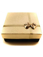 Kaffebohnenkette Gold Doublé Goldkette 10mm breit, 42cm lang Halskette Damen Herren