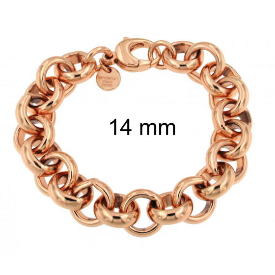 Belcher Bracelet Rose Gold Doublé