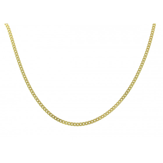 COLLIER CHAINE Gourmette OR 8ct 2,7 mm