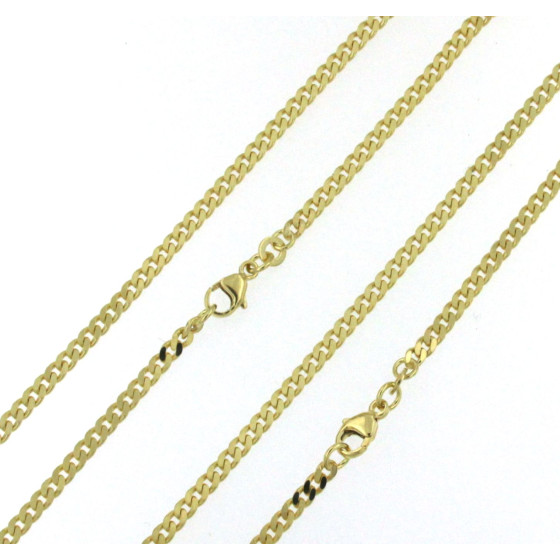 Panzerkette 333 Gold-Kette 2,7 mm