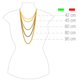 Panzerkette 333 Gold-Kette 2,7 mm