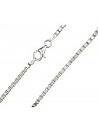 Venetian Box Chain Bracelet Sterling Silver