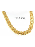 Collier Chaine royale Byzantine plaqué or