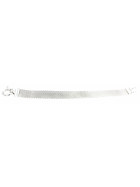 Pulsera Milanese chapada en plata 17 cm