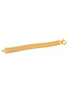 Armband Milanaise Gold Doublé oder vergoldet Länge wählbar