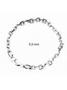 Bracelet Anchor Chain Sterling Silver 11 mm 26 cm