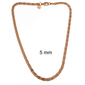 Collana lumachina oro giallo doublé  10 mm 80 cm